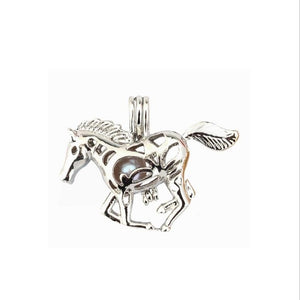 More Than 20 styles Pearl Cage Jewelry Findings Cage Locket Pendant Essential Oil Diffuser Locket For Oyster Pearl Women Girl