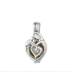 More Than 20 styles Pearl Cage Jewelry Findings Cage Locket Pendant Essential Oil Diffuser Locket For Oyster Pearl Women Girl