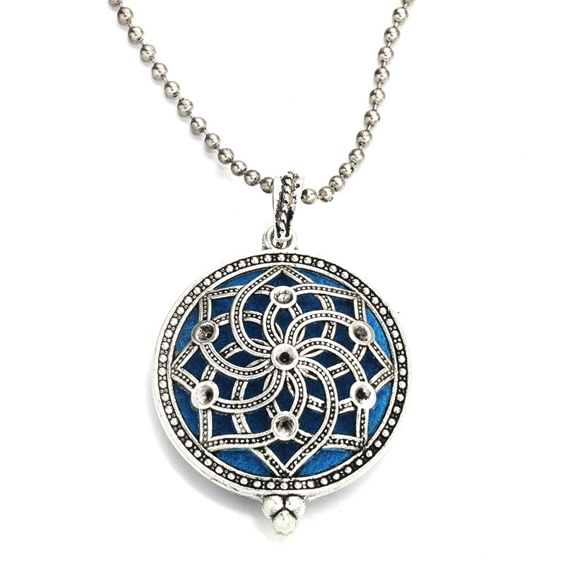 MODKISR Wholesale 30mm High Quality Hot Magnetic Aromatherapy Diffuser Jewelry  Star Locket Pendant Essential Oil Scent Necklace