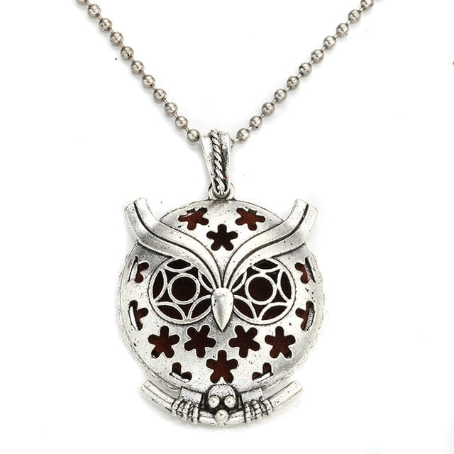MODKISR Wholesale 30mm High Quality Hot Magnetic Aromatherapy Diffuser Jewelry  Star Locket Pendant Essential Oil Scent Necklace
