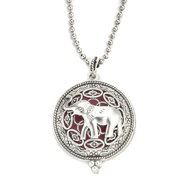 MODKISR Wholesale 30mm High Quality Hot Magnetic Aromatherapy Diffuser Jewelry  Star Locket Pendant Essential Oil Scent Necklace