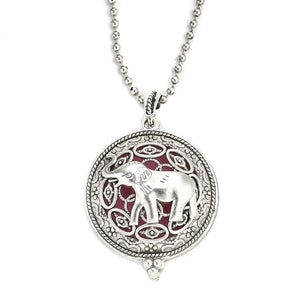 MODKISR Wholesale 30mm High Quality Hot Magnetic Aromatherapy Diffuser Jewelry  Star Locket Pendant Essential Oil Scent Necklace