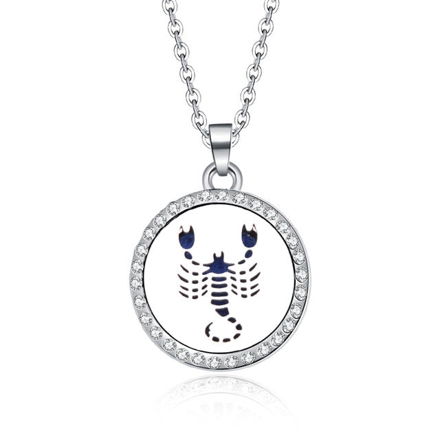 10 styles Aroma locket Necklace Magnetic Stainless Steel Aromatherapy Essential Oil Diffuser Perfume  Locket Pendant Jewelry