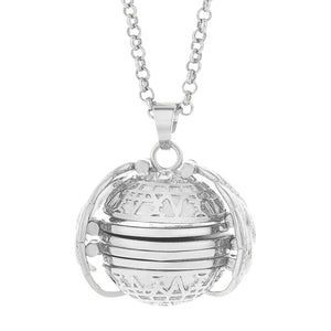 Expanding Photo Locket Necklace Pendant Angel Wings Gift Jewelry Decoration 5.13
